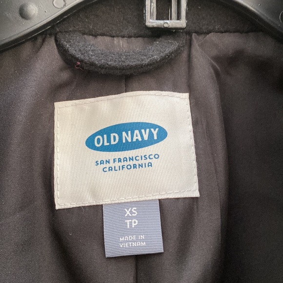 Black wool peacoat. Barely used. Fully lined in good condition. - Picture 3 of 3